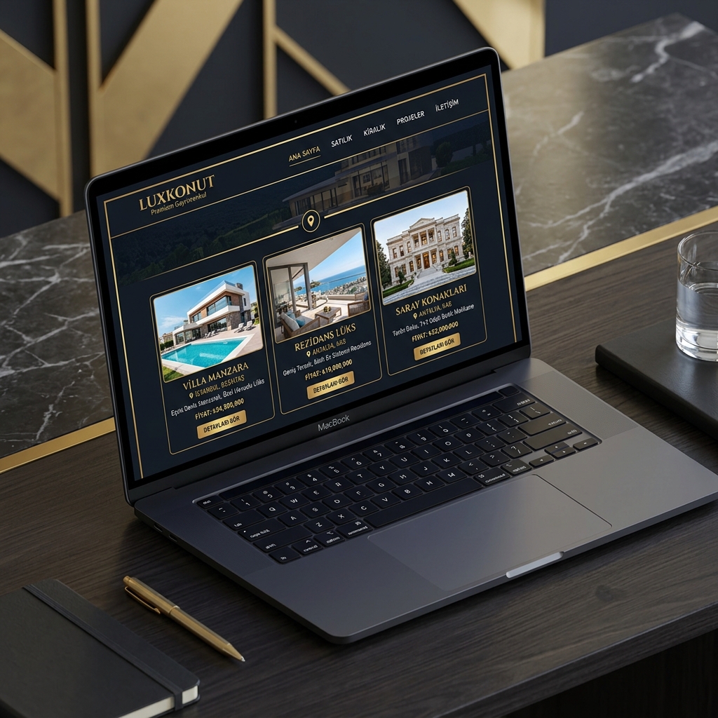 Emlak ve Gayrimenkul Web Sitesi TasarÄ±mÄ± | SatÄ±ÅŸ OdaklÄ±